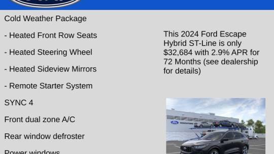 2024 Ford Escape st-line