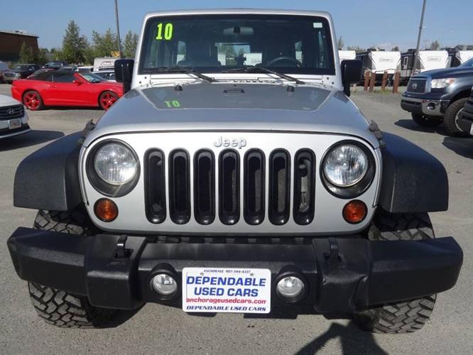 used 2010 jeep wrangler 4wd unlimited sport anchorage, ak 99515 for sale in anchorage, alaska