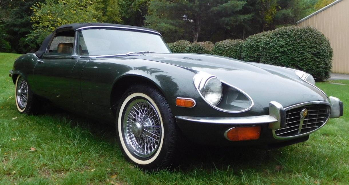 1972 jaguar series iii v-12 roadster