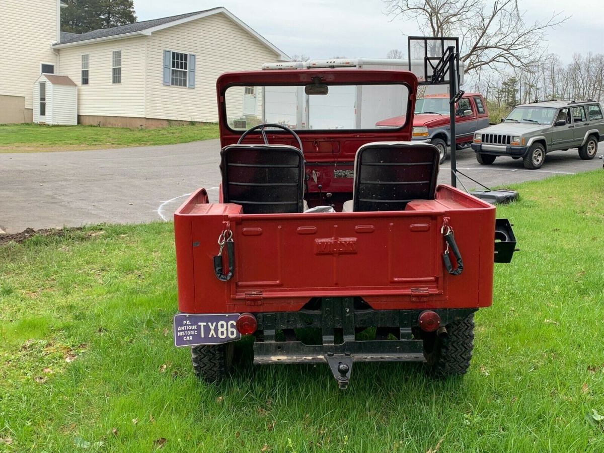 1950 willys jeep c3a 4-cylinder