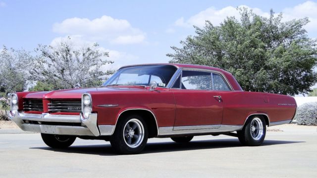 1964 pontiac bonneville 2 door sport coupe cold a/c,51,000 orig mi build sheet