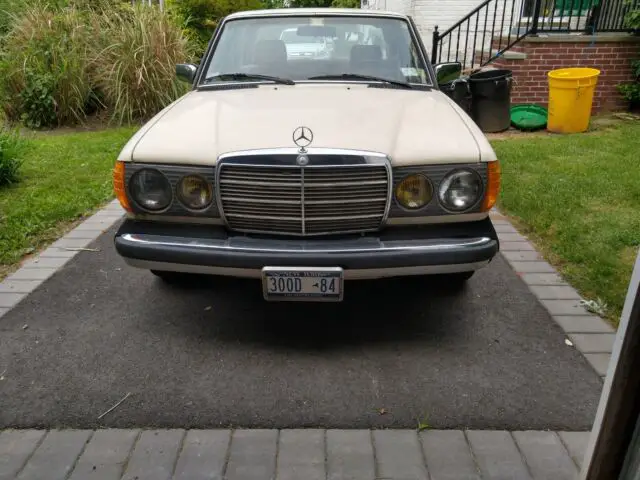 1984 mercedes 300 d turbo diesel