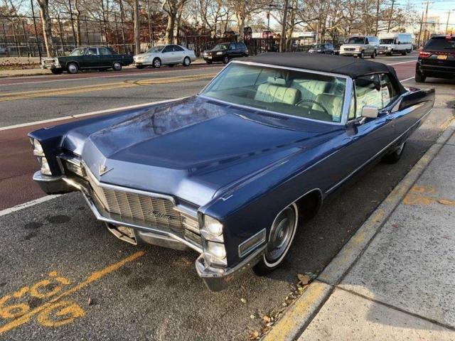 1968 cadillac deville air conditioning, cruise control, power windows 39629 mile