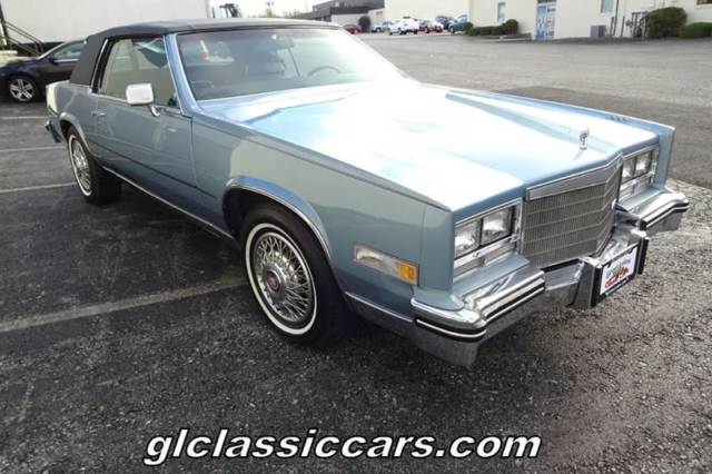 1985 cadillac eldorado low miles beautiful shape low reserve