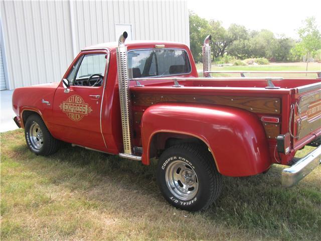 1978 dodge d 150 adventurer 54,580 miles red 360