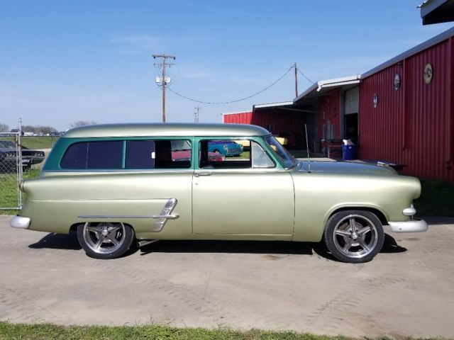 1953 ford mainline ranch wagon 2 door restomod cruiser classic