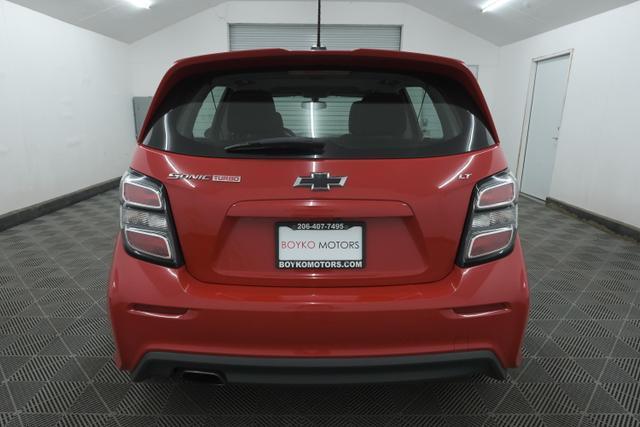 2018 chevrolet sonic lt