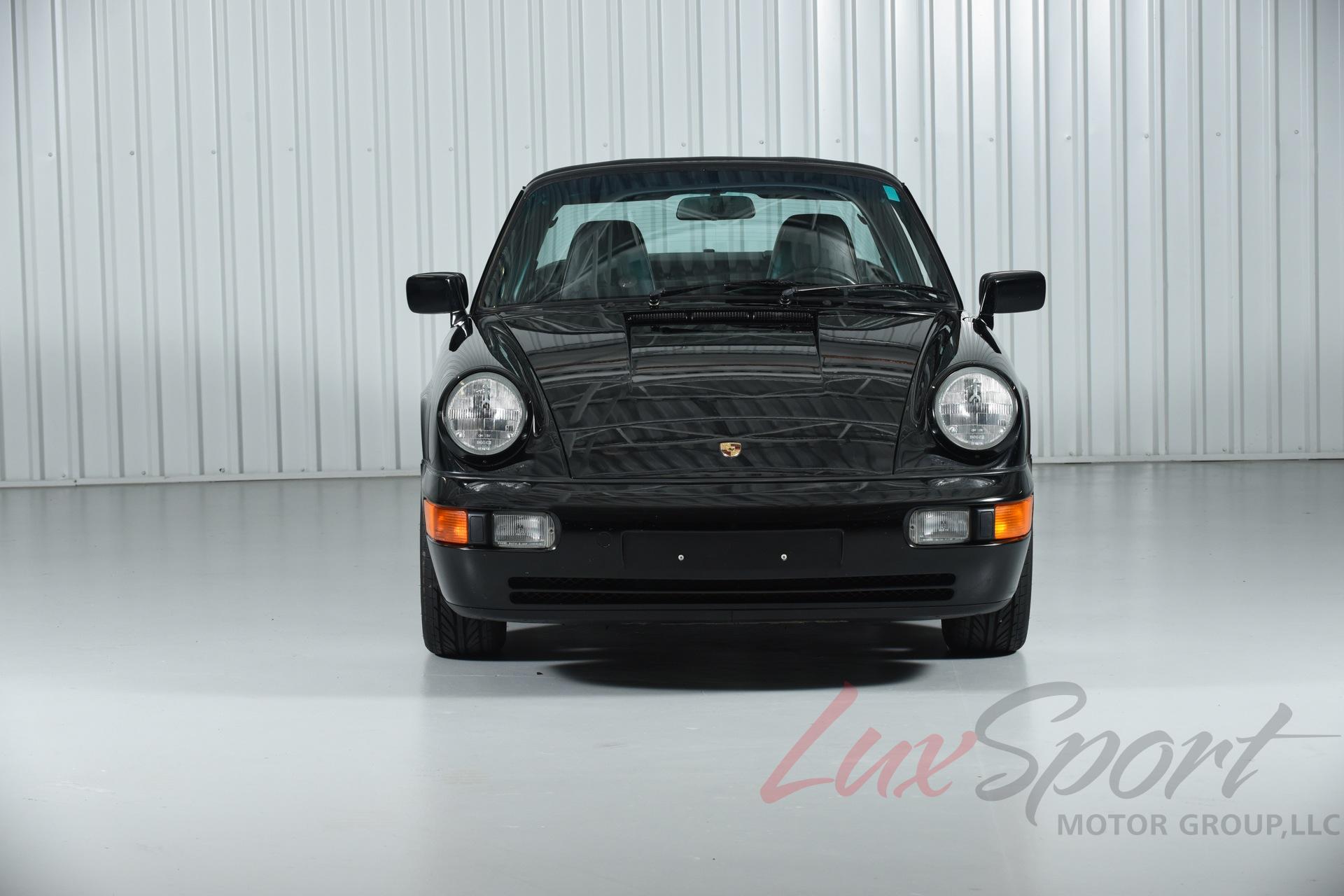 1990 porsche 964 carrera 2 targa black/black 5-speed 100% original paint mint!!!