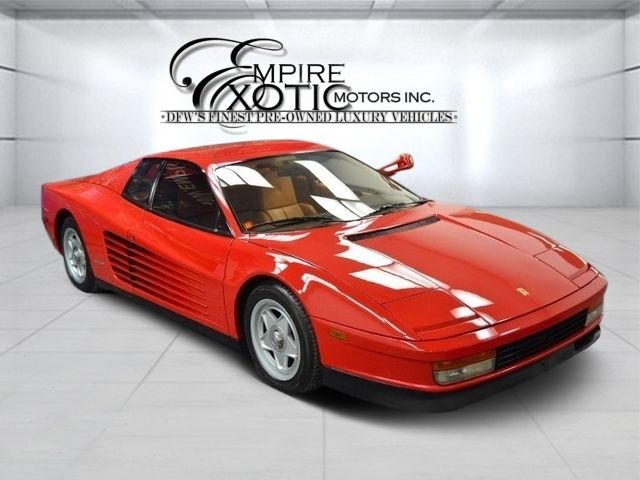 1986 ferrari testarossa flying mirror with tons of receipts, 16k!