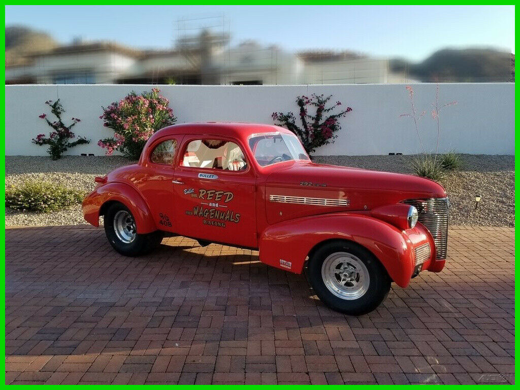 1939 chevrolet custom coupe v6 5-speed manual roll cage leather