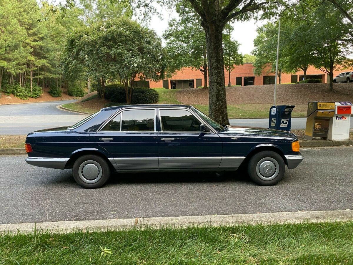 1984 mercedes-benz 280se - no reserve - runs great, euro style - 4 speed manual