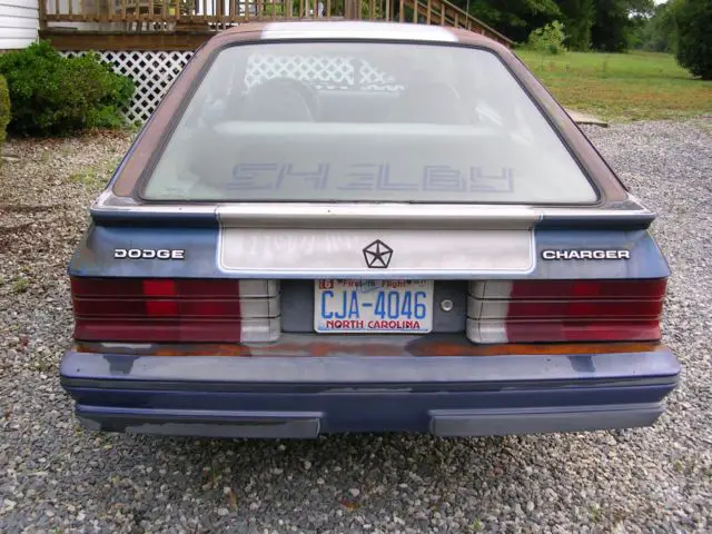 1983 shelby dodge charger