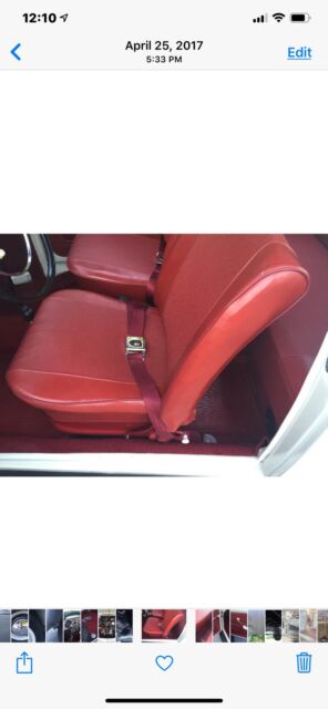 1966 vw beetle for sale, total body off rotisserie restoration. pearl white exte