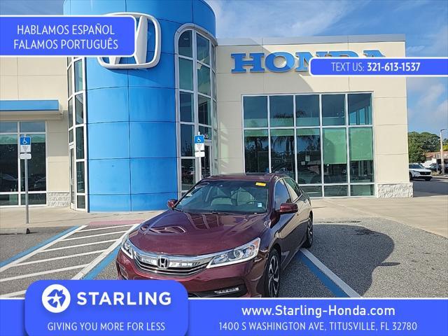 2017 honda accord ex-l w/navigation & honda sensing