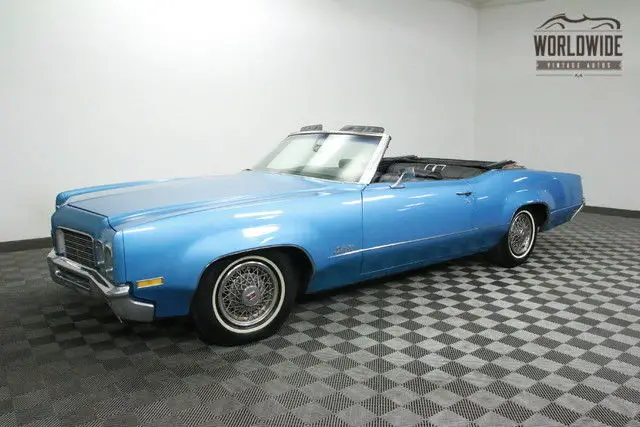 1970 blue convertible 3 owner 83k!!