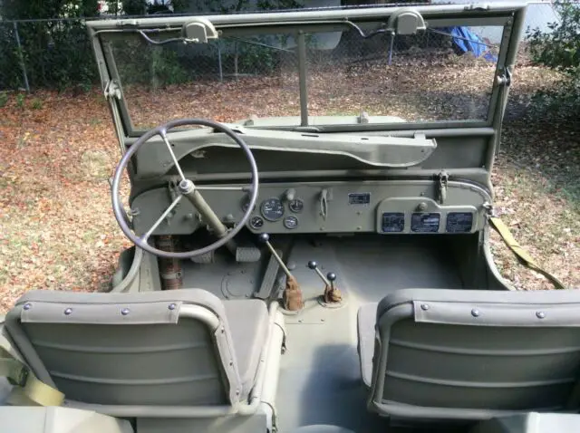 ww2 gpw 1945 jeep all matching numbers, restored, dod 11 may 1945
