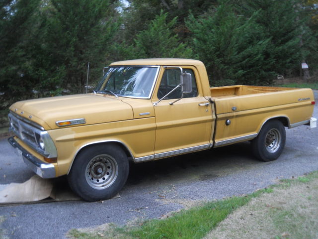 1971 ford f-250 camper special