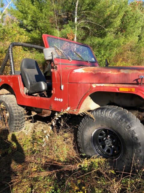 1977 jeep cj7 cj-7! weber carb, 4" superlift, great project! 258ci