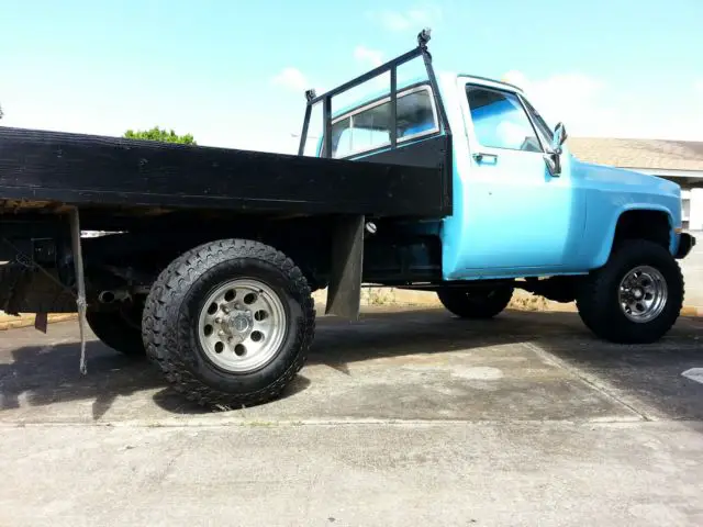1983 chevy k10 4x4 custom flatbed