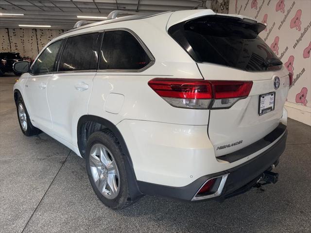 2018 toyota highlander hybrid limited