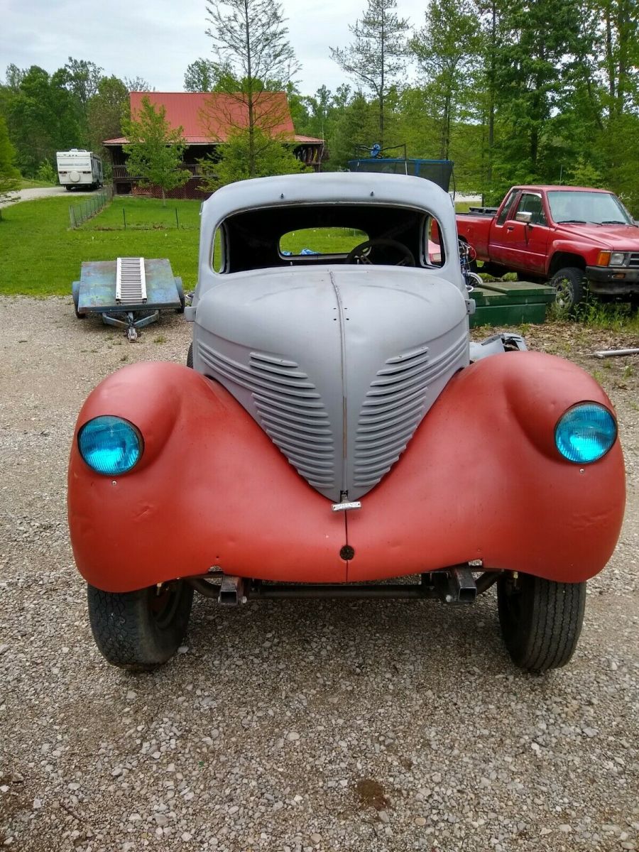 1938 willys americar sedan gasser street hot rod vintage drag race