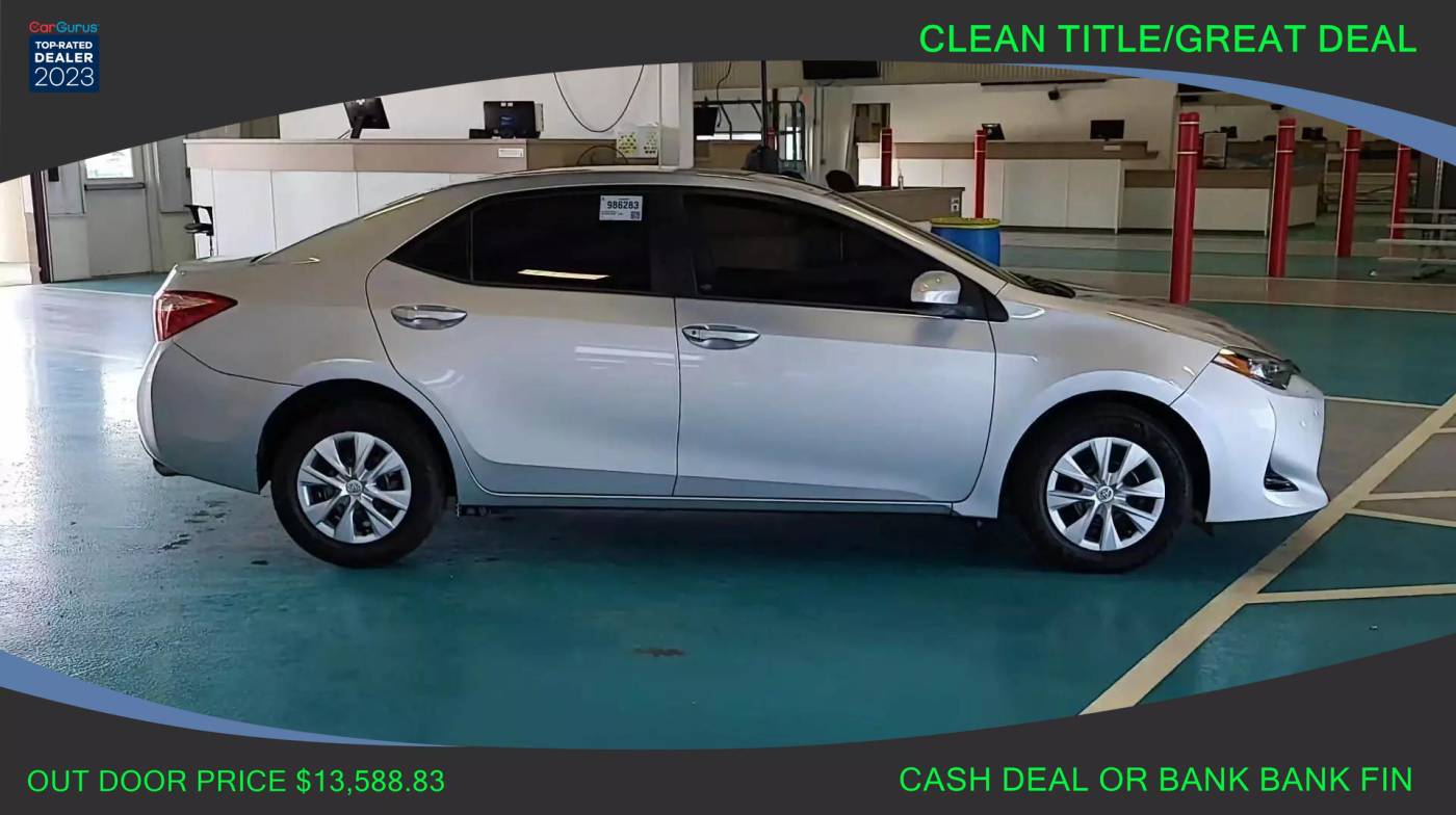 2018 toyota corolla le
