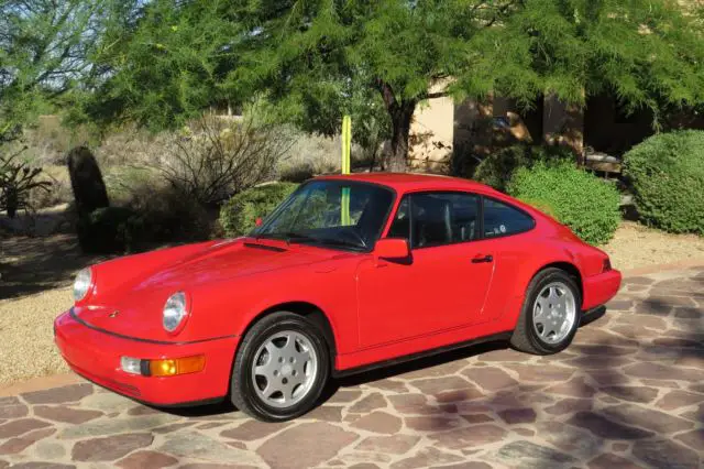 1991 porsche c4, low miles, very clean original car