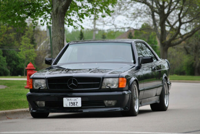 1987 mercedes benz 560 sec amg 300hp rare japan model 560sec 500sec