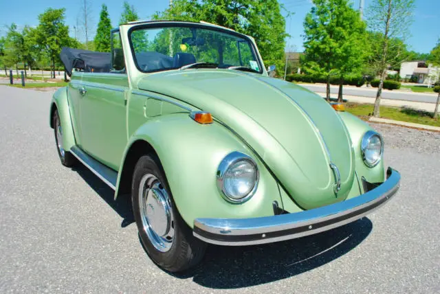 68 vw beetle convertible truly an amazing find beautiful top to bottom restored