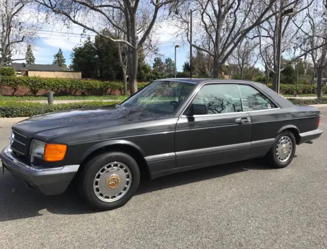 1989 mercedes benz 560sec family owned original ca coupe being sold @ no reserve