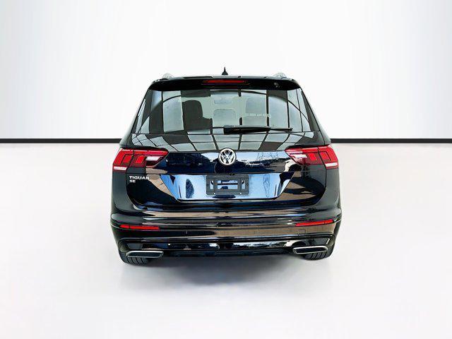 2021 volkswagen tiguan 2.0t se r-line black