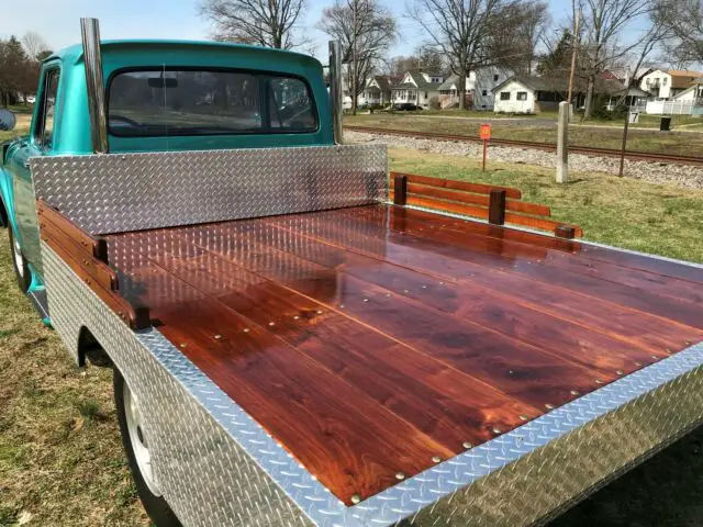 1963 ford pick up (magnificent- recent ground up restoration)