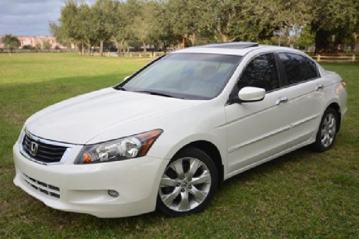 obo 2008 honda accord v6 ex-l automatic 65k mi offer now in fort lauderdale, fl