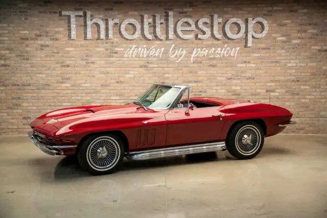 fantastic driving 1966 chevrolet corvette convertible