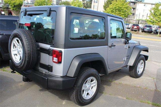 used 2016 jeep wrangler 4wd sport seattle, wa 98125 for sale in seattle, washington