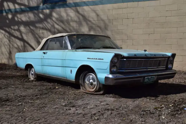 1965 ford galaxie 500 2dr convertible 8cyl 390 auto original