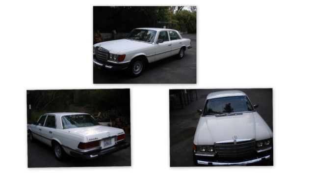 mercedes benz 1979 300 sd turbo diesel euro limo style 4 door sedan