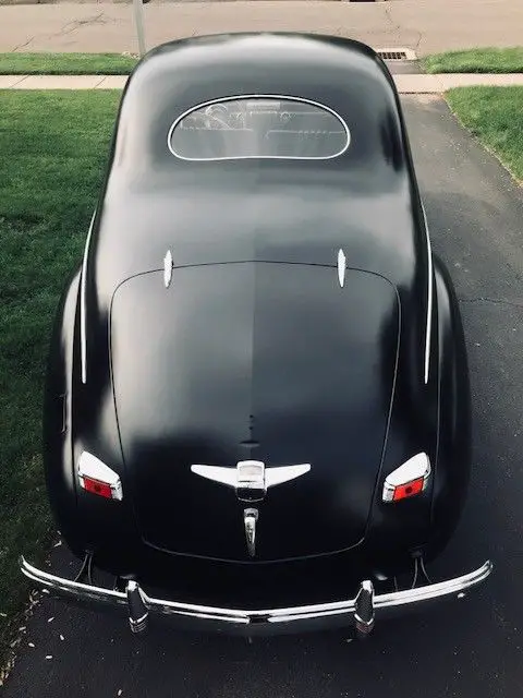 1941 lincoln zephyr 3 window business coupe-custom ordered from factory. hot rod