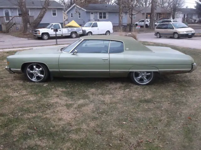 1972 chevrolet caprice base hardtop 2-door donk slab lowrider patina pro tour