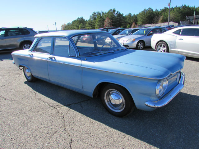 1960 chevy corvair model 700 sedan all original low miles