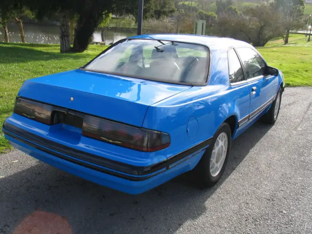 1988 ford thunderbird 2.3 turbo coupe low miles a/t clean new paint 4 cylinder