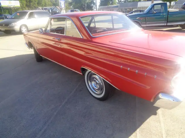 1964 mercury comet cyclone 289 kcode special 4spd red on red