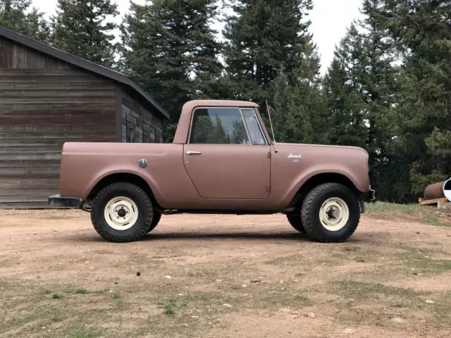 1966 international harvester scout 800 4x4- no reserve