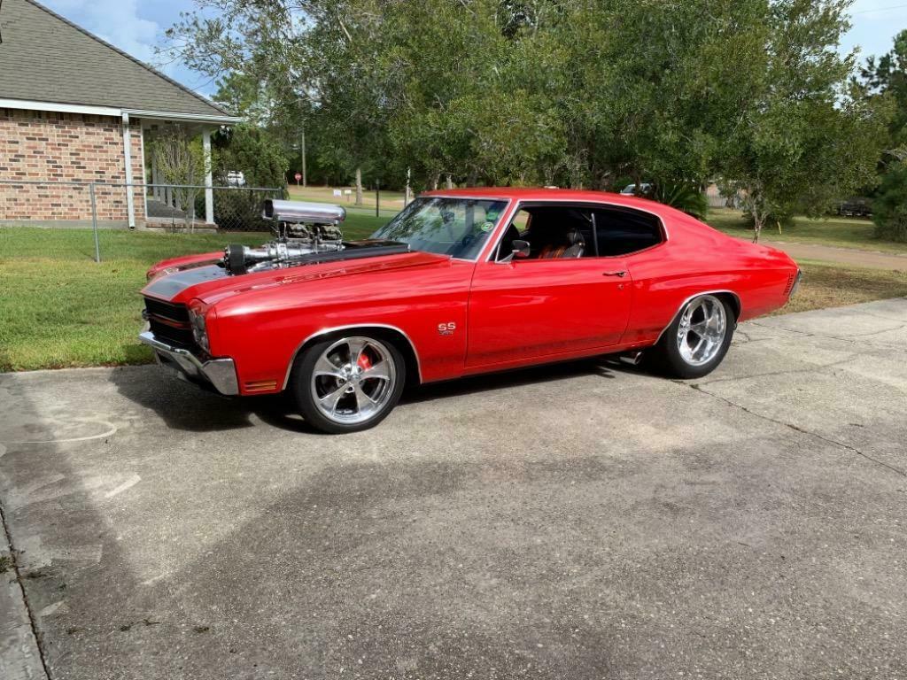 1970 chevrolet chevelle ss supersport cranberry red