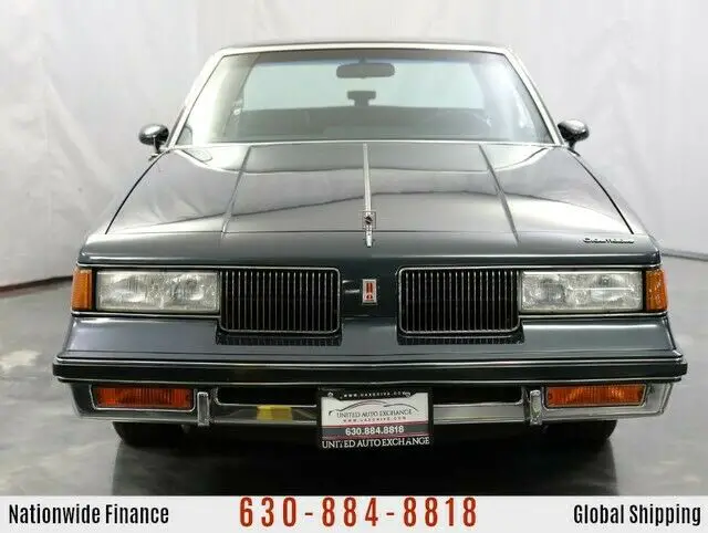 1988 oldsmobile cutlass supreme brougham classic 74373 miles blue coupe 5.0l 8-c