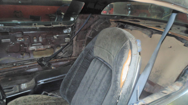 1977 pontiac firbird formula - project car - build sheet - original 400 engine