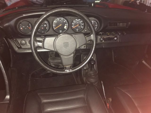 porsche 1984 911 carrera convertible reserve off