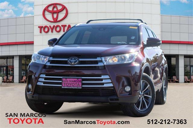 2018 toyota highlander xle