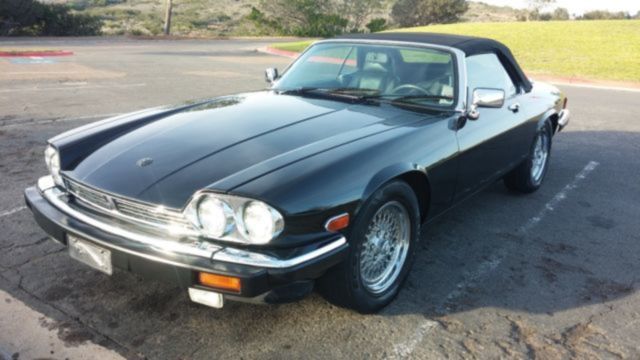 1989 jaguar xj-s v12 convertible lots of service records, california car