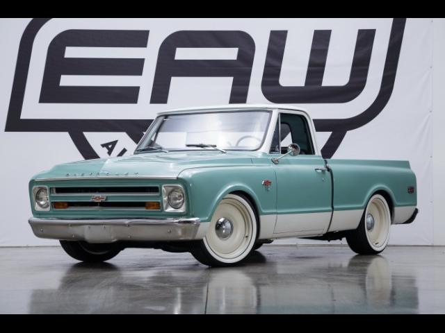 1967 chevrolet c10 67934 miles light green 350 v8 automatic